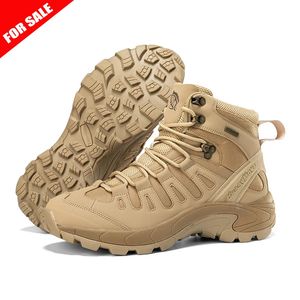 Dress Shoes Footwear Military Tactical Mens Boots Special Force Leather Desert Combat Ankle Boot Army Men's Plus Size 4047 231108