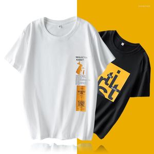 Мужские футболки T Plus Size футболки мужские футболки Tops Tees Негабаритный футболка Высококачественная хлопчатобумажная одежда для бренда