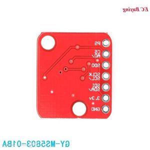 Integrerade kretsar MS5803 MS5803-01BA LOGIC ICS Sensormodul Hög Precision Fluid Vätskgasspänning Vattentät I2C/SPI Pressure Sens DRQN