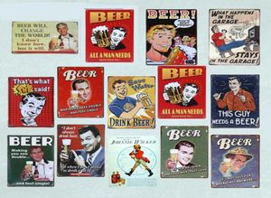 2021 Rolig Save Water Drink Beer Vintage Tin Signs Retro Advertising Tin Plate House Cafe Bar Restaurant Club Shop Wall Poster Dec1258056