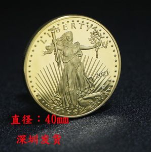 Sztuka i rzemiosło przekrojowe pamiątkowe monety Yingyang