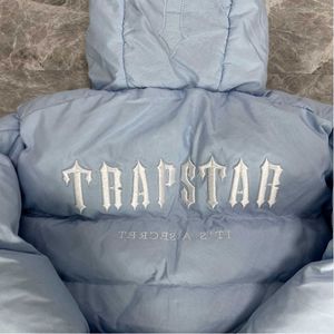 Kurtki projektant Women London Płaszcz 2023SS Trapstar Winterjacke Hafted Down Jacket Dt1n Fcyk