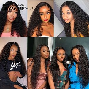 Lace Wigs Wig Deep Wave Long Curly Hair Front Lace Wig Full Hair Wig Head Cover Hair