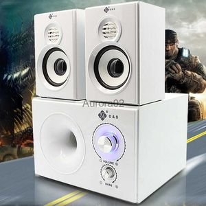 مكبرات صوت الكمبيوتر 2.1 قناة Bluetooth مكبر صوت خشبي Multimedia Home Theater Super Supwwoofer Wooden Home Audio Audio Menters Set Sound Box YQ231103