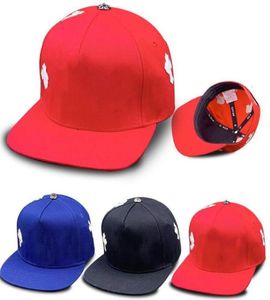 クロスフラワーデザイナーキャップ野球メンズスナップバックブルーブラッククロム女性ボールファッションレターパターン帽子高品質のCHキャップHE4450204