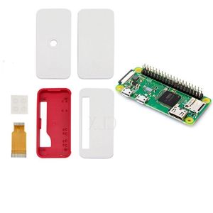 Frete grátis Raspberry Pi Zero WH com cabeçalhos GPIO pré-soldados de 40 pinos com WIFI e Bluetooth em demonstração CPU ampla de 1 GHz com cas oficial Xvdc