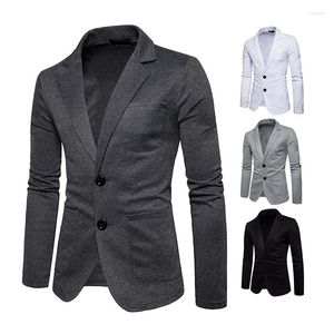 Abiti da uomo Cappotto da uomo Giacca moda coreana Design di lusso sottile Abito da ballo monopetto casual cinese Top Natale