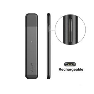 VOOM 바 두꺼운 오일 일회용 vape 펜 320mAh 프리미엄 충전식 전자 담배 1ML 세라믹 카트리지