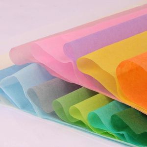 Gift Wrap 130 Sheets 26 Colors Mixed Color Tissue Paper For Art Wrapping Flower Craft Bulk Packaging 50x70cm