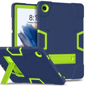 Samsung Galaxy Tab A9 için Zırh Standı Kılıf Şok geçirmez Tablet Kapak Plus SM-X210 X216 X218 SM-X110 X115 X117