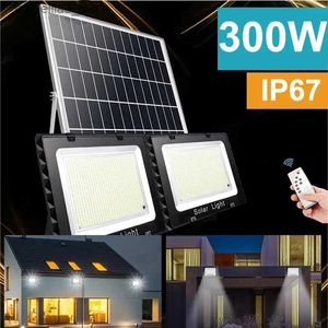 Luzes de parede solares LED luz solar de alto brilho luz de inundação à prova d'água lâmpada de parede de jardim ao ar livre com painel solar de alumínio para lâmpada de parede de jardim Q231109