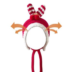 Sciarpe Avvolge Beanie con orecchie da coniglio per berretti lavorati a maglia per bambini per ragazza ragazzo bambino berretti caldi in maglia morbidi e accoglienti sciarpe di protezione beanie in maglia per bambini 231108