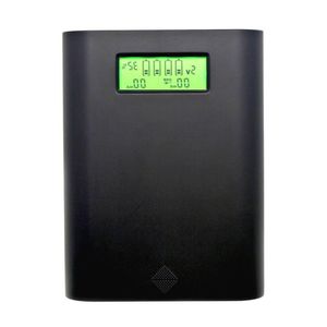 Бесплатная доставка ЖК-дисплей Сменные батареи Power Bank Профессиональное зарядное устройство для 4 батарей 18650 частей черного цвета Высокое качество! Cgnts