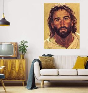 HEAD OF CHRIST Large Oil Painting On Canvas Home Decor Handcrafts HD Print Wall Art Pictures Customization is acceptable 210708306164969