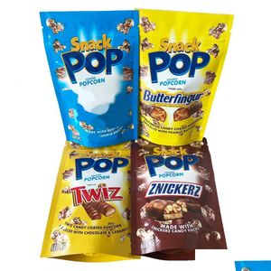 Sacchetti per imballaggio Snack all'ingrosso Cioccolato Cereali Sacchetti per imballaggio in plastica commestibili Brownies Morsi Popcorn One Up Trix Caramel Fudge Chips Sme Dhqfi