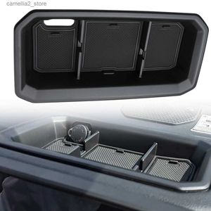 Bilarrangör Dashboard Storage Box Case Organizer Telefonhållare för Toyota Tundra 2022 Telefonhållare Tray Car Accessories Interiors Q231109