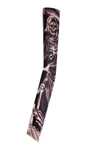 Designs padrão braço tatuagem aquecedores mangas sem costura ao ar livre ciclismo equitação perna manga tatuagens sunsn masculino feminino 3266299
