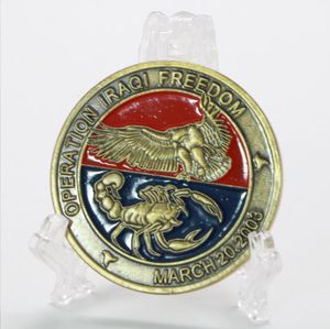 アートアンドクラフトイラク戦争コイン米国の金貨記念コイン