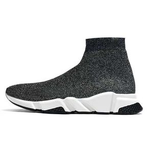 designer boots sock shoes men women sneakers Non-slip knit ankle paris socks boots runners winter boots keep warm shoes platform high cut mesh shoe winter speeds