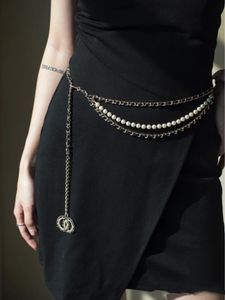 New Fashion Label Necklace Women's Long Waist Chain Couple Wedding Gift Jewelry