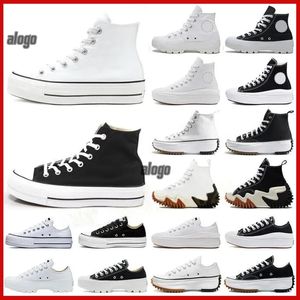 Sapatos de lona Conversity Sneaker homens mulheres sapatos Sneaker Grosso Bottom Platform Shoes Designer Preto Branco Run Star Dress Shoes Motion Shoes 35-44