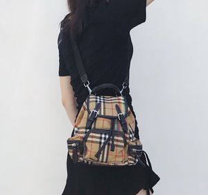 Mode Plaid Schultasche Casual Mini Rucksack Designer Frauen Umhängetaschen