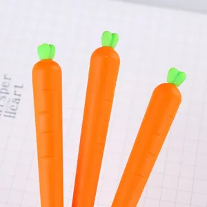 PC Cancelleria creativa Penne firmate nere realistiche in stile carota gel neutre da 0,5 mm