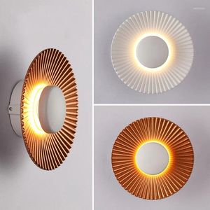 Wall Lamps Modern LED Lamp Minimalist Chicory Lighting For Living Background Room Bedroom Hallway Balcony Staircase Home Sconces