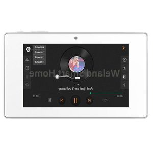 Freeshipping 5-calowy ekran dotykowy wielopokojowy system audio wizualny, nowy pokój Aux w/USB/TF odtwarzacz, w Wall Audio Digital Stereo Wi-Fi A DVNI