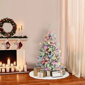 Christmas Decorations Merry Home Decoration Holiday Ornaments Chrismas Tree Artificial Supplies Cristmas Pines Lights 231109