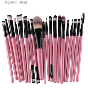 Makeup Brushes 20Pcs Makeup Brushes Set Professional Plastic Handle Soft Synthetic Hair Powder Foundation Eyeshadow Make Up Brushes Cosmetics Q231110