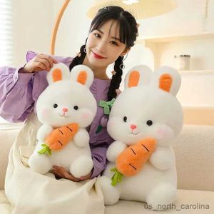 Stuffed Plush Animals 28/40/50cm Cute Carrot Rabbit Doll Plush Toy Soft Stuffed Home Decoration Gift For Children R231110