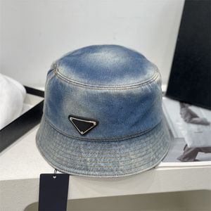 Designer masculino Chapéus de balde feminino Primavera verão Casual Blue Cowboy Fisherman Hats unissex Casual Luxury Brands Letters Sunhats Baseball Caps