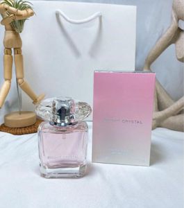 Woman Perfume Fragrance 90ml Eau De Toilette Long Lasting and Good Smell EDT Lady Girl PinkYellowRed Diamond Parfum Cologne Spra8697988