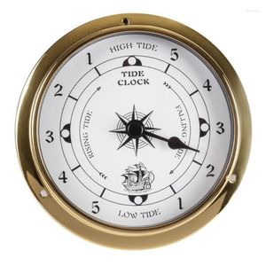 Wall Clocks Mounted Tester Copper Shell Marine For Weather Station Hanging Boat Using