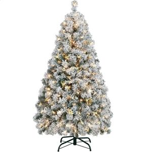 Christmas Decorations Tree 45 Transparent Pre light Enhanced Green Pine Fir Decoration Artificial Free Delivery 231110