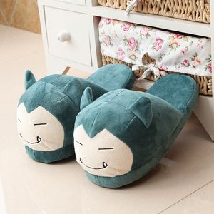 Cartoon Cute Anime Character Plush Shoes Home Warm Plush Slipper Festival Gift Size 35-39 PP Cotton 5 Styles