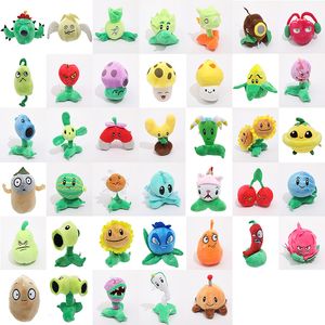 제조업체 도매 40 스타일의 식물 플러시 장난감 만화 게임 주변 인형 어린이 선물