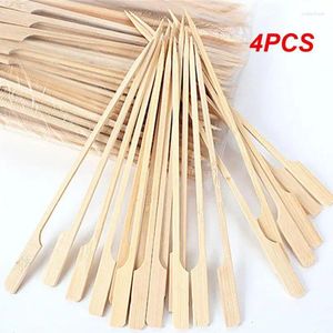 Tools 4PCS Camping Supplies High Quality Kebabs Sticks Bamboo Durable Mini Kitchen Accessories Stick Barbeque