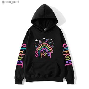 Herrtröjor tröjor tungmetall hoodies för män/kvinnor toppar huva långärmad mode tröjor y2k streetwear cool casual male hoodie q231110