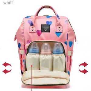 Borse per pannolini Borsa per pannolini per bambini Borsa per pannolini per mummia di moda Borsa per pannolini di grande capacità Borsa per bambini Zaino da viaggio Borsa per allattamento di design Drop ShippingL231110