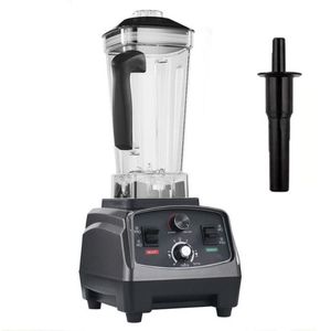 الخلاط الخلاط الخلاط التجاري التجاري 3HP 2200W Timer Timer Juicer Fruit Food Processor Smoothies BPA Free 2L Jar Pqgur