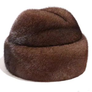 الرجال Faux Mink Fur Hats الشتاء ثخانة من القبعة القبعة القبعة الدافئة التزلج على الريح قبعات القبعات القبع