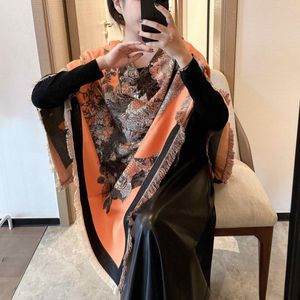 Designer Scarf For Women Scarf Designers Luxury V Big Shawls Brand Scarves Pashmina Winter Shawl Mens Echarpe Luxe Cashmere Big Wraps Christmas Gift 140*140cm