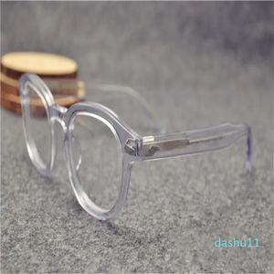 サングラスフレームメガネブランドラウンド眼鏡フレーム男性と女性の近視眼鏡フレーム