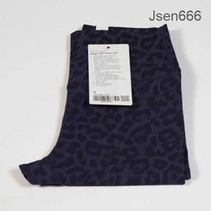 Lululemen Women Women Talist Joga Leggins Leopard Camouflage Print Fitness Fitness Kobiety sportowe spodnie ciasne siłowni Atletyczne wieżowce wyrównane maślane miękkie garnitury joggingowe 7opw