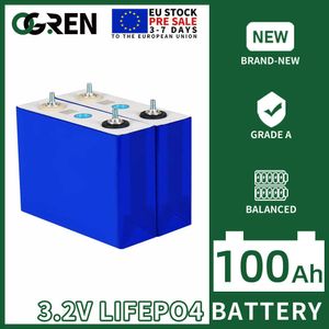 LIFEPO4 100AH ​​4/8/16/32sts Recargable Battery Pack 3.2V litiumjärnfosfat Prismatiska nya solceller för RV -båtgolfvagn