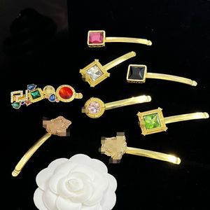 Concise Hot sell Hairpins Girls Elegant Hair Clips Pin Barrettes Accessories Women Hairclip Hairgrip Headdress Headwear Banshee Head Portrait Hair Jewelry 008