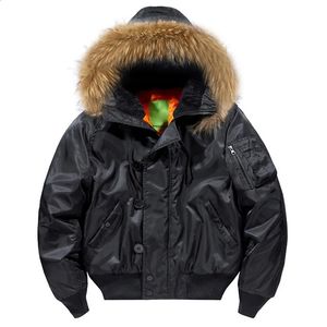 Men s Down Parkas Padding Male Winter Bomber Coat Heavy Jackets Hooded Padded Streetwear Fur Collar Short Parka Y2K 2023 231110