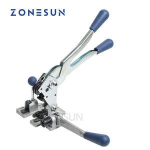 Zonesun Manual Strapping Tool Industrial Equipment Packaging Tool Multifunktion Plast 13 mm PP Packing Strap Belt Tensioner Cutter Hand Tool Set